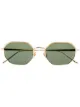 Image 1 of Linda Farrow hexagonal-frame sunglasses