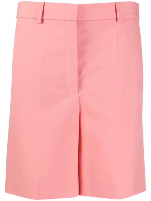 Stella McCartney shorts de vestir con tiro alto