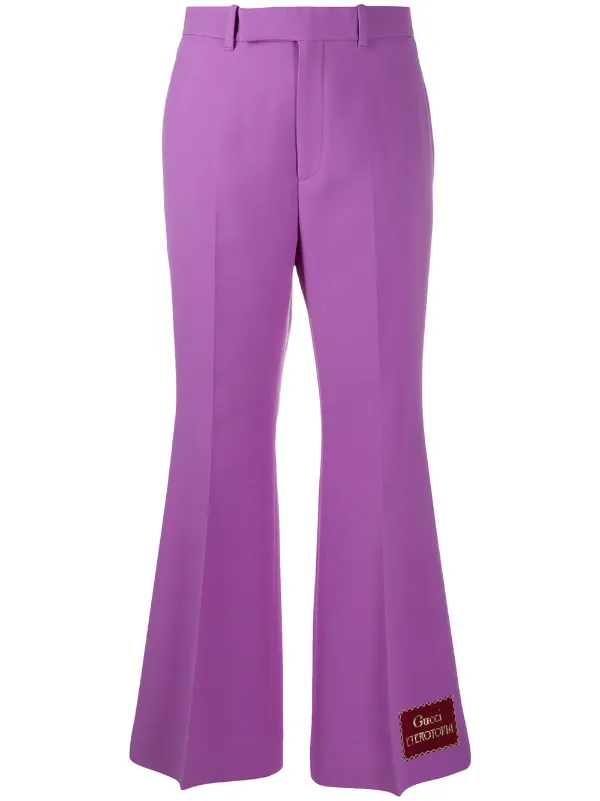 purple gucci pants