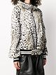 Ermanno Scervino leopard print bomber jacket