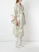 À La Garçonne metallic jacquard kimono