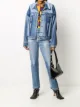 Image 2 of Diesel Red Tag patchwork denim jacket