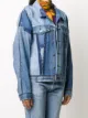 Diesel Red Tag patchwork denim jacket