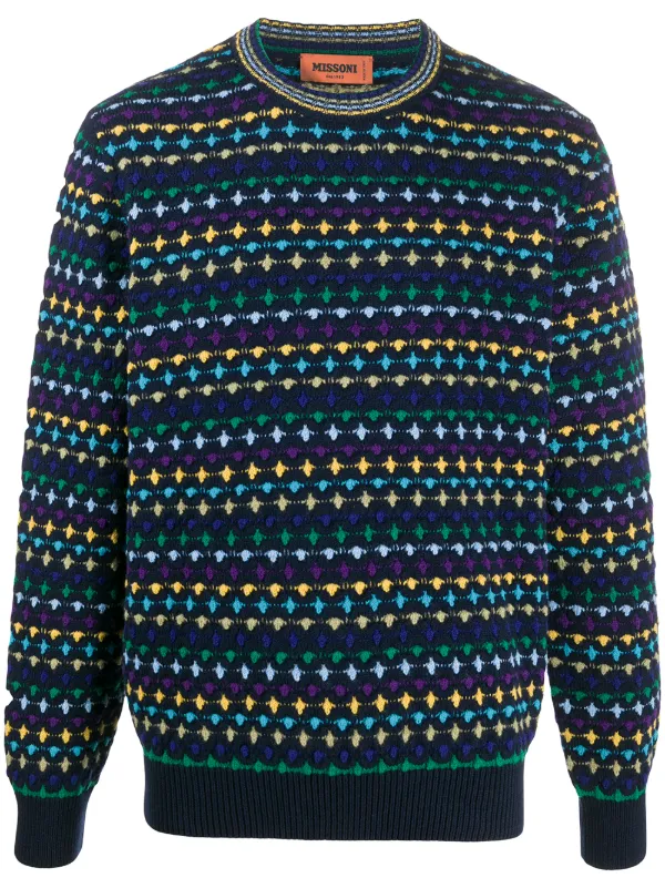 Knitted crew neck jumper Clearance