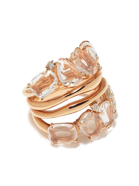 Brumani 18kt Rotgoldring