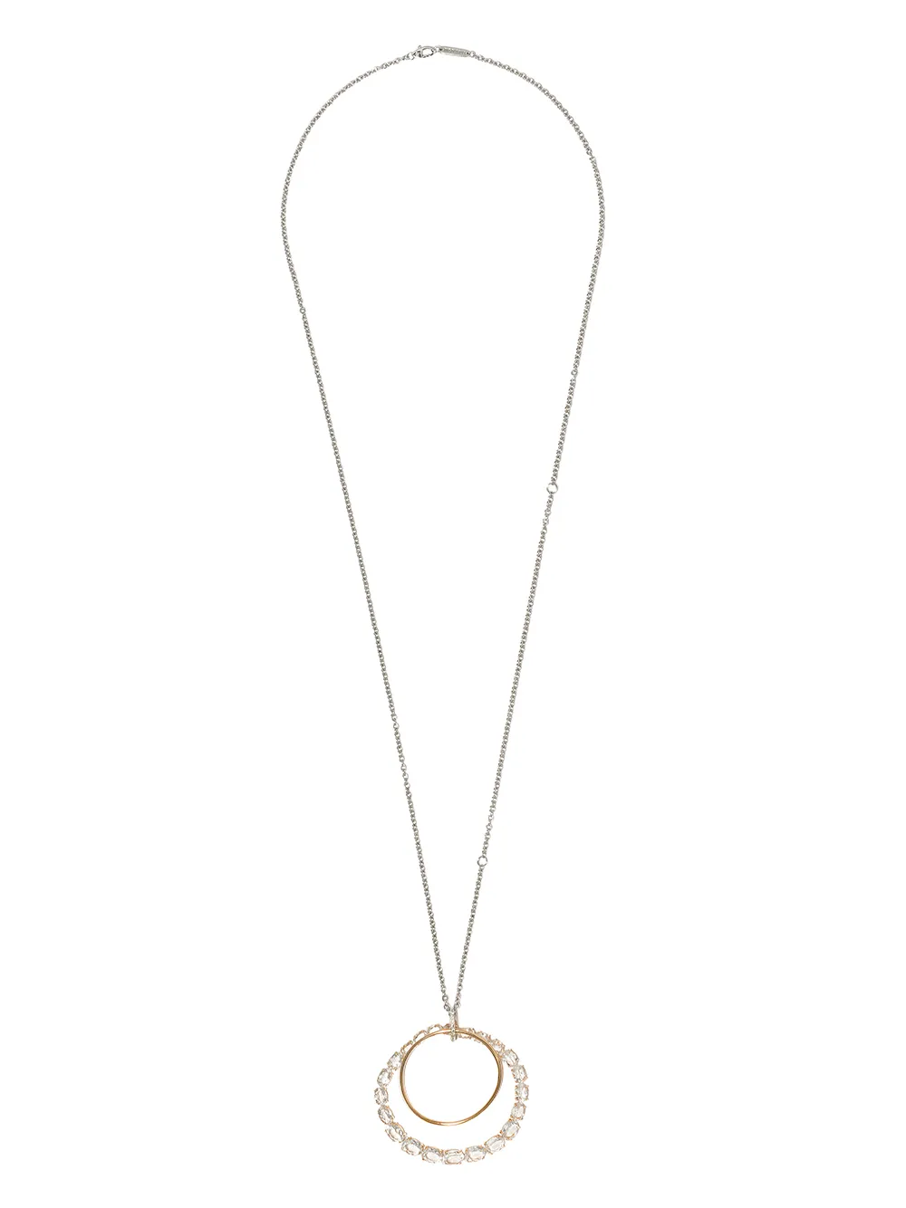 Image 1 of Brumani 18kt Rotgoldhalskette mit Edelsteinen