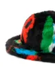 Kirin faux-fur logo-print hat