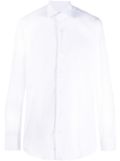 Mazzarelli plain buttoned shirt - White