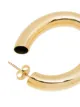 Laura Lombardi mini curve hoop earrings
