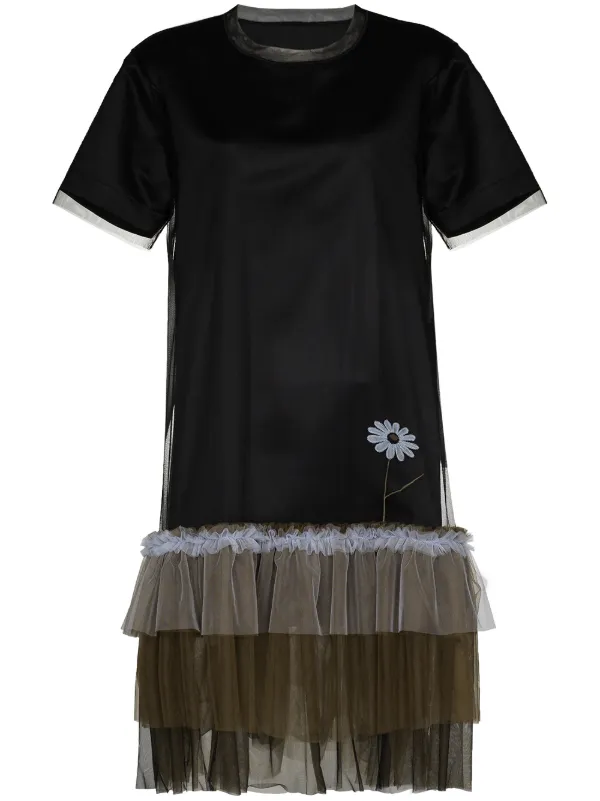 tulle shirt dress