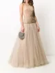 Image 2 of Valentino Pre-Owned 2012 sleeveless tulle gown