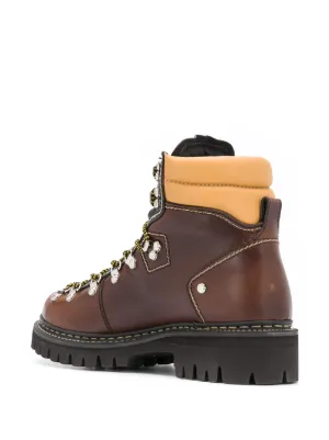 dsquared combat boots