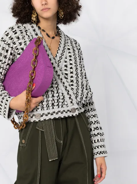 Missoni Knitted Wrap crop-top - Farfetch
