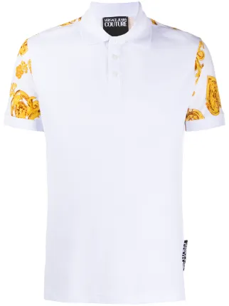 versace baroque polo shirt