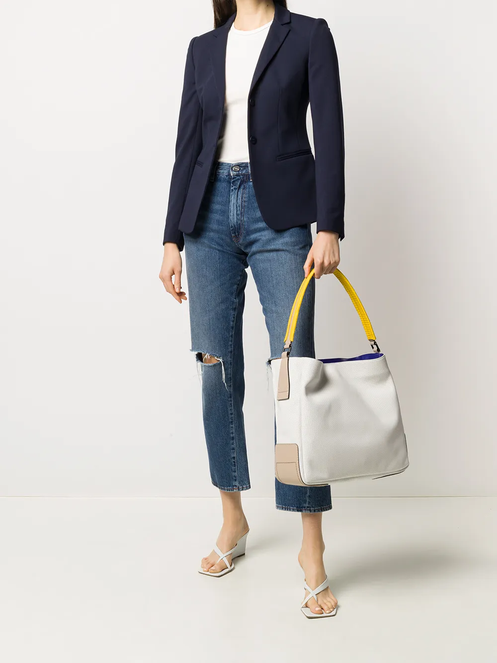  Dondup Single-breasted Jacket - Blue 