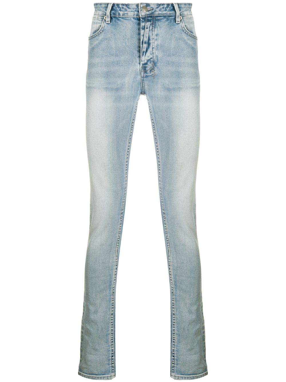 фото Ksubi faded slim fit jeans