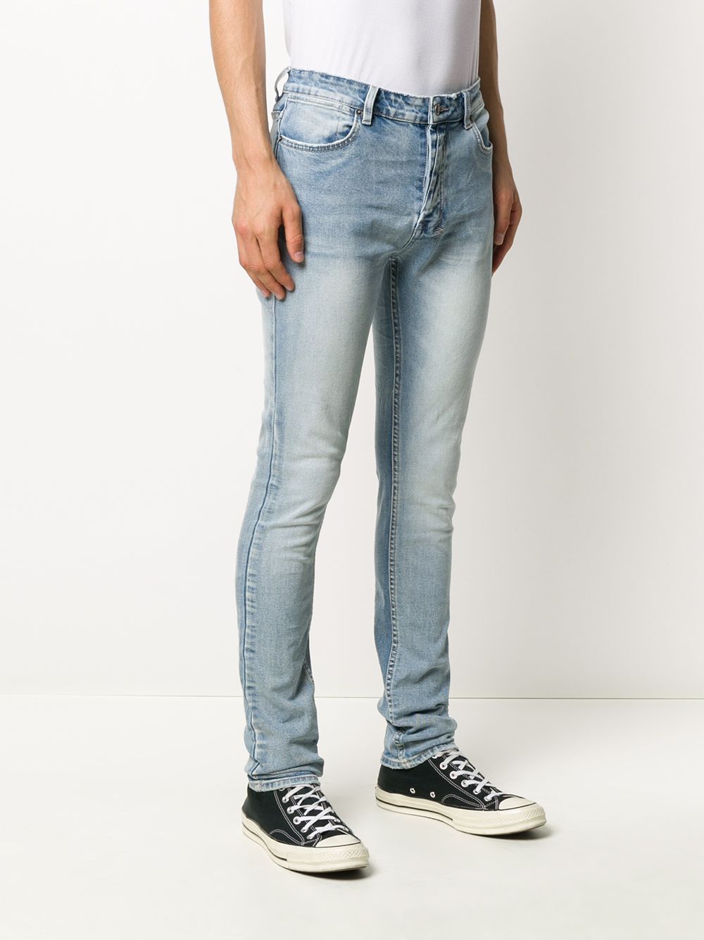 фото Ksubi faded slim fit jeans