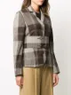 Rokh checked print blazer