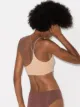 Skin Glenna asymmetric-back bralette