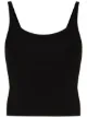 Image 1 of Skin scoop neck tank top