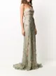 Valentino Pre-Owned 2012 floral lace evening dress