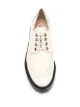 Alexa Chung tumbled leather lace-up shoes