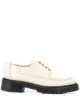 Image 1 of Alexa Chung tumbled leather lace-up shoes