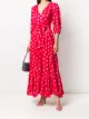 Image 2 of Borgo De Nor Ariel polka-dot print tie waist dress