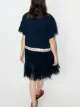 Viktor & Rolf slogan-print panelled dress