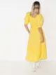 Ulla Johnson Colette puff sleeve flared dress
