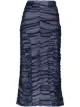 Image 1 of Richard Malone ruched-detailing midi skirt