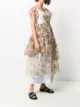 Molly Goddard floral sheer layered dress