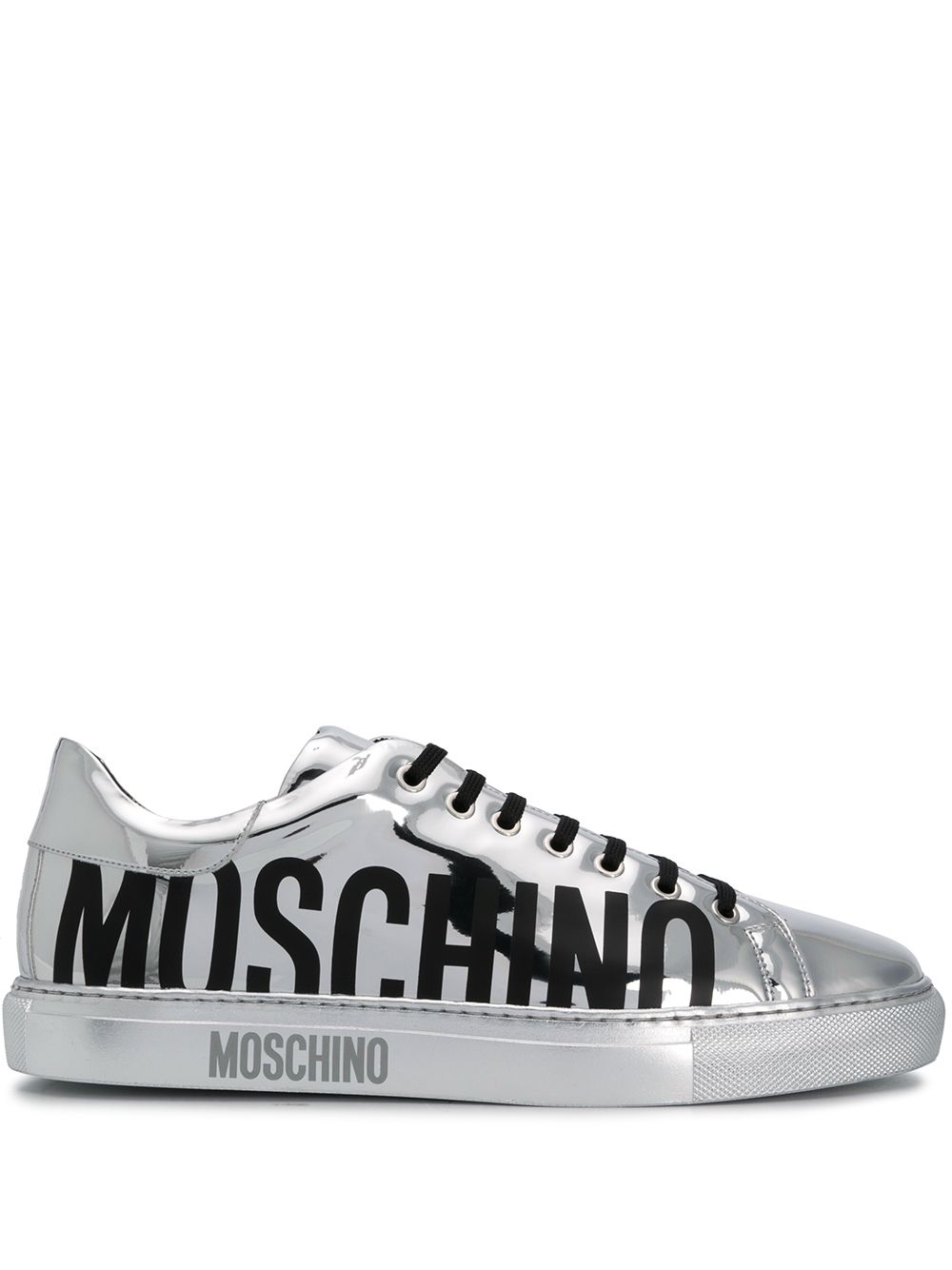 фото Moschino кроссовки с логотипом