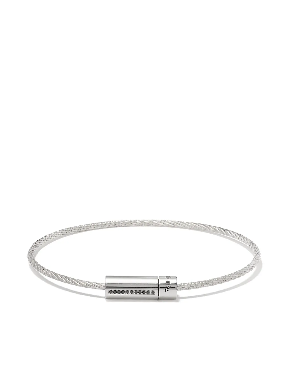 

Le Gramme pulsera de cable - Plateado