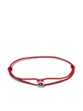 Le Gramme maillon cord bracelet - Silver