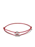 Le Gramme 3g maillon cord bracelet - Silver