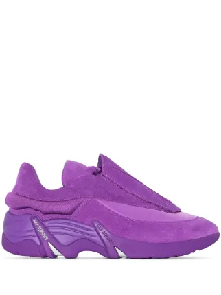 raf simons shoes purple