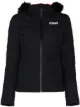 Image 1 of Colmar logo-print hooded puffer jacket