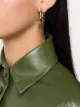 Image 2 of Laura Lombardi Onda hoop earrings