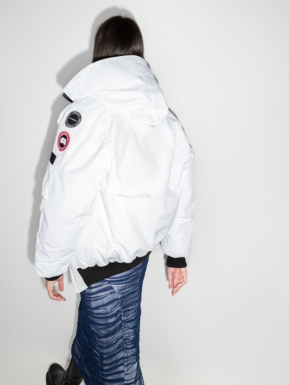 фото Y/project бомбер оверсайз chilliwack из коллаборации с canada goose