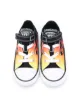 Converse Kids حذاء رياضي بطبعة لهب