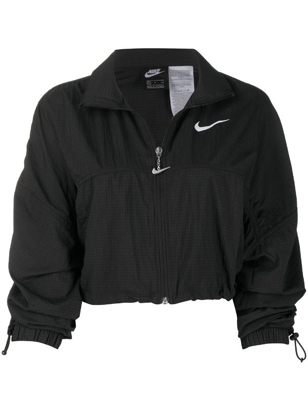 Nike Swoosh Cropped Jacket - Farfetch