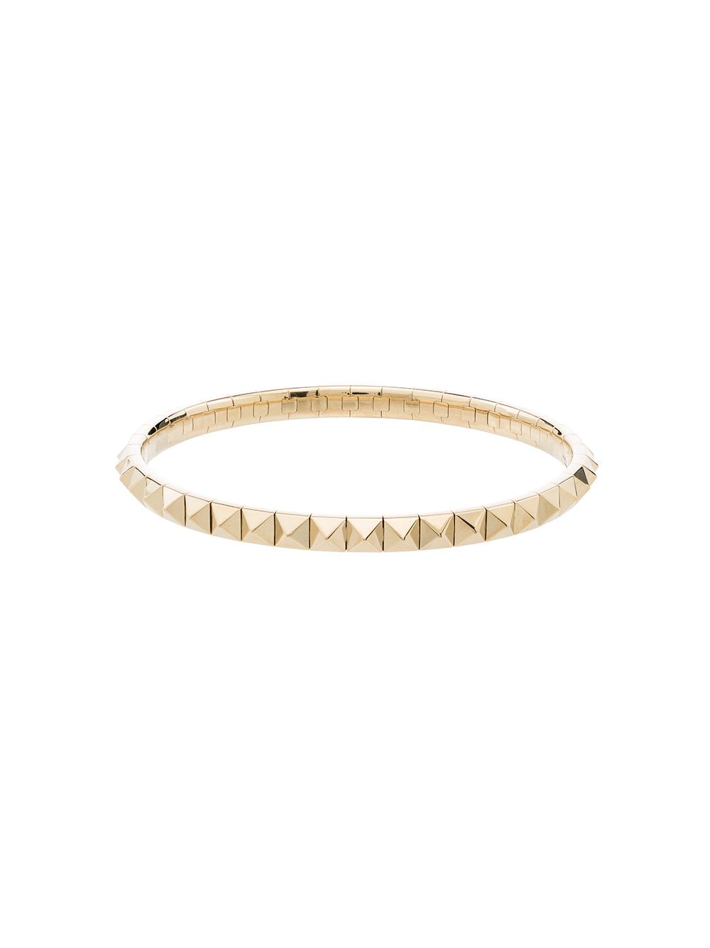 Jacquie Aiche 14K yellow gold diamond stretch bracelet