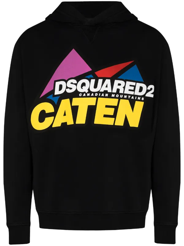 dsquared2 black hoodie