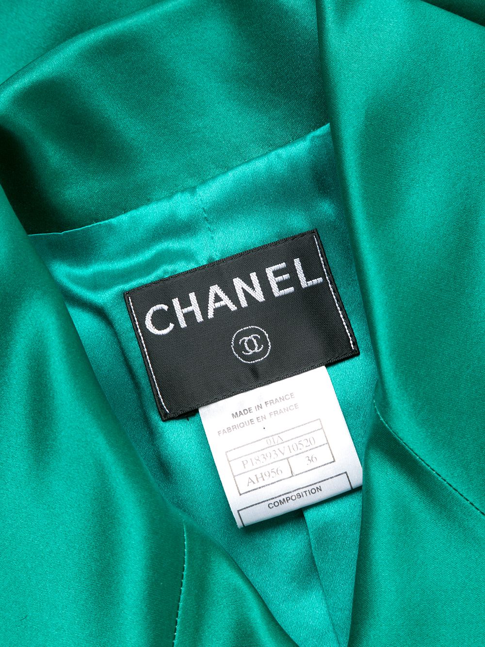 фото Chanel pre-owned двубортный пиджак 2001-го года с длинными рукавами