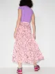 Collina Strada graphic-print midi skirt