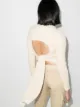 ESCVDO Melania tie-back jumper