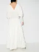 ESCVDO Sana smocked maxi dress