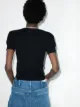 RE/DONE ribbed-knit cotton T-shirt