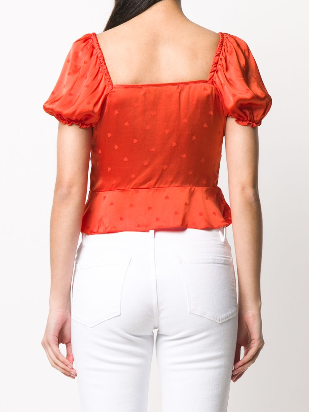 фото Andamane ruffled bustier blouse